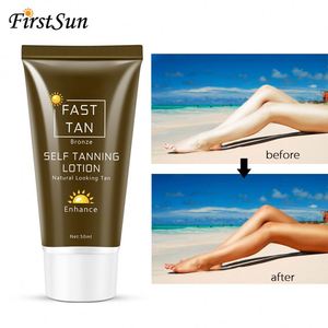 Lanthome Tanner body care crema hidratante, una crema de bronceado sin sol de larga duración para uso en exteriores - Product Image 2