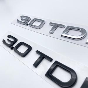 Emblemas Autoadhesivos Negros Plateados para Autos, Logotipo Decorativo de ABS para A3 A4 A5 A6 A7 A8 Q3 <span class=keywords><strong>Q5</strong></span> Q7, Letras 3D - Product Image 3