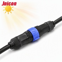 Connecteur circulaire étanche IP67 M25 pour câble moulé, prise droite ou à angle droit pour alimentation et signalisation industrielle extérieure