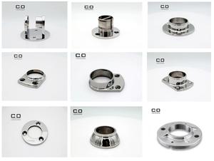 SUS304 316 tubo di acciaio inox ringhiera raccordi piastra di base della copertura - Product Image 5