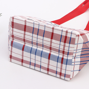 Bolsa <span class=keywords><strong>de</strong></span> Compras Personalizada <span class=keywords><strong>de</strong></span> PP Tejido con Diseño Retro a Cuadros, Elegante y Reutilizable para Recogidas <span class=keywords><strong>de</strong></span> Panadería y Salidas Informales <span class=keywords><strong>de</strong></span> Fin <span class=keywords><strong>de</strong></span> Semana - Product Image 4