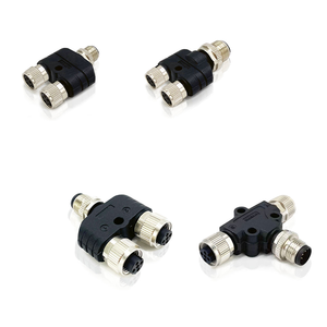 Connettore Sensore Leaka M12 Y Splitter IP67, <span class=keywords><strong>1</strong></span> Maschio 2 Femmine 4/5 Pin per Automazione Industriale e Robotica, OEM - Product Image 4