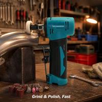 Meuleuse droite sans fil rechargeable 12V Type-T, qualité industrielle, compacte, pour bricolage, gravure, découpe et ponçage