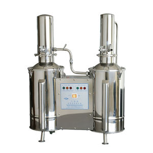 DZ5/DZ10/DZ20-Destilador de <span class=keywords><strong>agua</strong></span> de calefacción eléctrica de acero inoxidable, máquina automática de doble destilado para laboratorio - Product Image 5