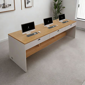 Escritorio de Oficina Moderno de Alta Calidad en MDF, Estilo Nórdico de Lujo, para <span class=keywords><strong>Estudio</strong></span>, Maquillaje, Computadora Portátil, Juegos y Trabajo en Casa - Product Image 4