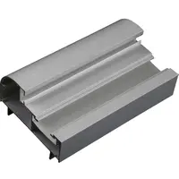 Aluminium Profile Electrophoresis Sliver Matt Aluminium Partition Sections For Office