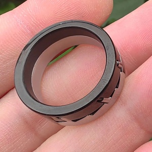 Fidget Spinners en métal décontractés EDC, jouet anneau tendance pour adultes, pour le soulagement du stress et de l'ADHD, pièce tactile, pour le bureau et les voyages, pour garçons et enfants - Product Image 4