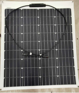 Paneles <span class=keywords><strong>Solares</strong></span> Portátiles de Película Delgada de 60W, Media Celda, Color Negro Claro, 9bb, Alta Eficiencia, <span class=keywords><strong>para</strong></span> <span class=keywords><strong>Caravanas</strong></span>, con Placa Trasera de PE - Product Image 4