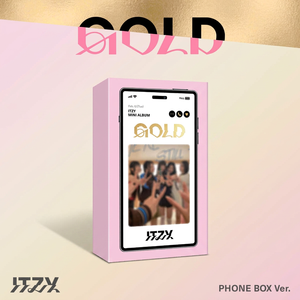 [Korean Original Album] ITZY - GOLD (PHONE BOX VER.) - Product Image 1