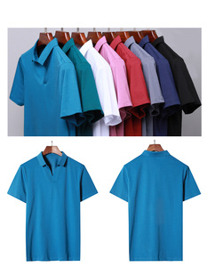 Custom Stylish Mercerized Cotton Slim Fit Polo <strong>Shirts</strong> No Buttons - Product Image 2