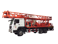 Vente chaude 600M 800M 1000M Profondeur Camion Remorque Monté Table Rotative Puits D'eau Forage Camions De Forage à Vendre