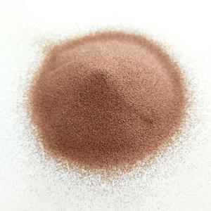 Granulats abrasifs grenat rose 80/120 mesh, haute dureté, faible teneur en poussière, pour découpe jet d'eau, finition de surface et préparation des métaux - Product Image 4