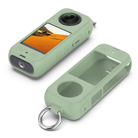 Étui de protection d'action panoramique de haute qualité pour Insta360 X4 étui en silicone pour appareil photo Insta 360 X3 accessoires de protection de caméra