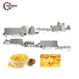 Breakfast Oatmeal Processing Line Corn Flakes Cereal Rolled Oats Machine