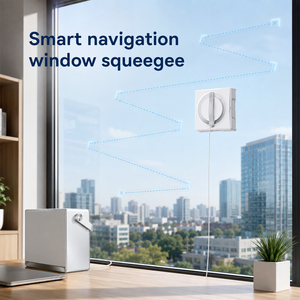 หุ่นยนต์ทำความสะอาดกระจก ECOVACS W2 OMNI, มอเตอร์ไร้แปรงถ่าน 5500Pa, หัวฉีด 3 หัว, ระบบ WIN-SLAM 4.0, ระบบความปลอดภัย 12 ระดับ, สำหรับกระจกทุกประเภท - Product Image 1