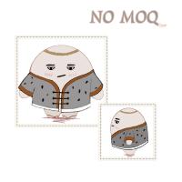 Adorable jouet en peluche en forme de tête de cerf, couleur beige, avec détail de bois de cerf, jouet compagnon de dessin animé, sans MOQ