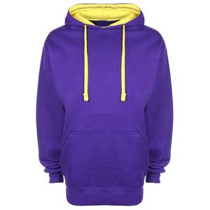 เสื้อฮู้ดฟลีซกันลมสำหรับฤดูหนาวไซส์ใหญ่ ขายส่ง เป็นมิตรกับสิ่งแวดล้อม สไตล์สตรีท ป้องกันการหดตัว ปัก/พิมพ์ลาย ซับในตัดกันสี - Product Image 2