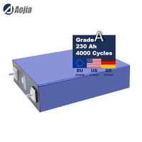 Batterie au lithium LiFePO4 prismatique de qualité A LF230 3,2 V CC 230 Ah 4000 cycles pour véhicules électriques, chariots élévateurs, bateaux et stockage solaire