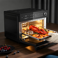 Four à friture numérique ODM/OEM avec système de refroidissement breveté, four à double vitrage à faible température de surface pour usage familial