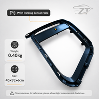 Enjoliveur de calandre de pare-chocs avant gauche LR099794 pour Range Rover Sport L494 2018-2022 Noir brillant avec trou pour capteur PDC LHS