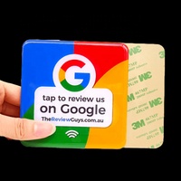 Google Review Autocollant NFC Carte Epoxy NFC Plaque