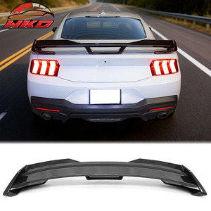Convient pour Ford Mustang 2024-2026 Dark Horse HP Style Spoiler de coffre avec aileron arrière en fibre de carbone - Product Image 1