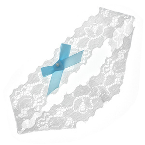 <span class=keywords><strong>Jarretière</strong></span> de mariée Miallo européenne et américaine, avec nœud bleu en dentelle, élastique blanche pour <span class=keywords><strong>mariage</strong></span> - Product Image 5