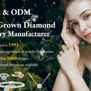 Elegant Round Cut Lab Diamond Pendant Necklace Solid 18K Yellow Gold Four-Prong Minimalist Jewelry <b>Gift</b> for Her - Product Image 6