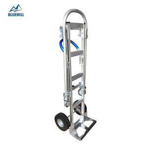 Chariot pliable à grande roue, en aluminium, chariot de traction à main, dollies, de fabrication, - Product Image 6