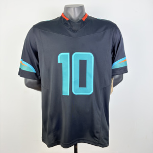 เสื้อฟุตบอลอเมริกันแบบขายส่งสั่งทำได้ เสื้อยืดระบายอากาศ พิมพ์ลายแบบซับลิเมชั่น แห้งเร็ว เสื้อเบสบอลแขนสั้นสำหรับผู้ชาย - Product Image 5