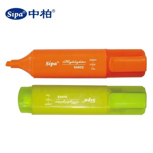 SH802, superventas, venta al por mayor, precio bajo, resistente al agua, 12 colores, punta de cepillo oblicua, rotulador para uso diario en la Oficina y la escuela - Product Image 5