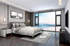 <span class=keywords><strong>Ventanas</strong></span> Modernas y Elegantes Personalizables de Piso a Techo, Insonorizadas, Resistentes a Huracanes, de Aluminio con Doble Acristalamiento - Product Image 6