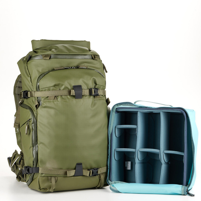 Custom Professional Modular Photography Camera Travel Bag Waterproof Dslr Camera Backpack with Padded Divider