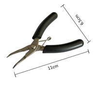 Kit d'outils professionnels pour le cordage de raquettes de tennis, aiguille, pince à bec courbé, acier à haute teneur en carbone, machine à cordage pour badminton et squash
