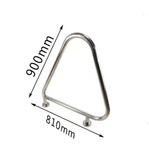 Asas de escalera de piscina antideslizantes de acero inoxidable 304, accesorio de agarre de pasamanos para tobogán de natación - Product Image 3