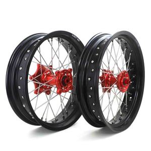 Ensembles de jantes à rayons de roue avant arrière en aluminium MX pour <span class=keywords><strong>Honda</strong></span> <span class=keywords><strong>CRF</strong></span> 250L - Product Image 3
