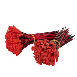 Steker Pengaman untuk Mobil 2-Pin Adaptor Inti Tembaga Biru Kabel Harness dengan Isolasi PVC 12V 150mm Kustom - Product Image 3