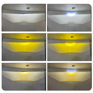 Faro Delantero Automotriz Universal H4H7 de Alta Potencia con Lente Bi-Xenón LED Tricolor S3 de 3 Pulgadas y 58W para Amarok Golf, Color 3000K sin Pérdida de Calidad - Product Image 5