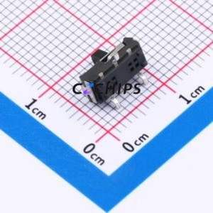 K3-1235S-K1 Slide Switch SMD Switch Single Pole Double Throw Rectangle Pin Header Gull Wing Type 9mm - Product Image 2