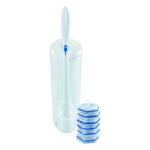 Juego de Repuesto de Cepillo de <span class=keywords><strong>Inodoro</strong></span> de Plástico Desechable y <span class=keywords><strong>Desatascador</strong></span> con Líquido de Limpieza Incluido - Product Image 1