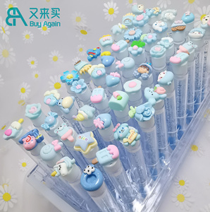 Bàn chải chuốt mi dạng ống bằng nylon thiết kế Sanrio bán buôn, có hình <span class=keywords><strong>Hello</strong></span> <span class=keywords><strong>Kitty</strong></span> màu hồng, vàng, xanh lá, xanh dương - Product Image 5