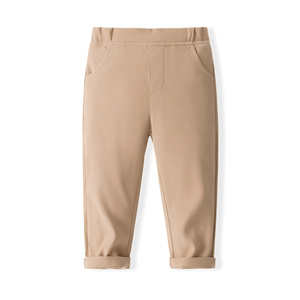 Catpapa Vente en gros Ensemble 4 pièces pour garçons : Chemise à carreaux, <span class=keywords><strong>Gilet</strong></span> <span class=keywords><strong>noir</strong></span>, Pantalon kaki, Nœud papillon – Tenue de cérémonie - Product Image 5