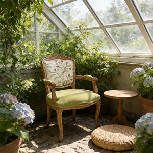 Ghế ăn bọc vải khung gỗ sồi hiện đại cao cấp, giá tốt nhất, bán chạy dành cho nhà hàng và phòng khách - Product Image 3