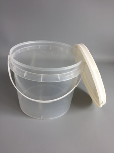 <span class=keywords><strong>1KG</strong></span> Mật Ong Xô Thùng Với Tay Cầm Bằng Nhựa Và Nắp 3Kg Cấp Thực Phẩm BPA Free Nhựa Xô Trong Suốt Rõ Ràng <span class=keywords><strong>Container</strong></span> - Product Image 6