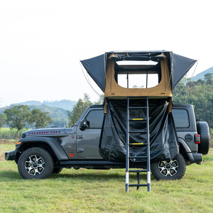 Carpa de Techo Portátil Impermeable para Todas las Estaciones, Plegable, Suave, para Acampar en Coche, para 2 Personas, Carpa de Techo Suave GW-S01Y - Product Image 4