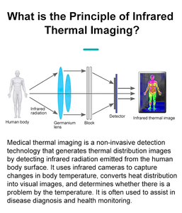 Système portable d'imagerie thermique infrarouge pour la gestion de la santé, détecteur corporel complet avec rapport d'évaluation de santé générée par l'IA - Product Image 3