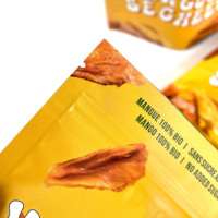 Op Maat Bedrukte, Zelfstandige Ritszak Noten Thee Gedroogd Fruit Verzegelde Verpakking Plastic En Aluminiumfolie Zak Voor Dierenvoeding