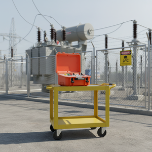 MOEORW-W4210 Probador de deformación de bobinados de transformadores, analizador automático de respuesta a frecuencia de barrido, equipo de prueba SFRA - Product Image 5
