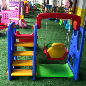 Zhongkai Safety And Durable Large Kids <strong>Children</strong> Plastic Swing Slide For Indoor Area On Sale With Cheap Price - Product Image 4