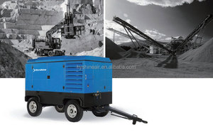 Hyshina HX150-13B compresseur d'air à vis diesel portable polyvalent 13bar 185psi 530cfm 15m ³/min opération minière à faible entretien - Product Image 5